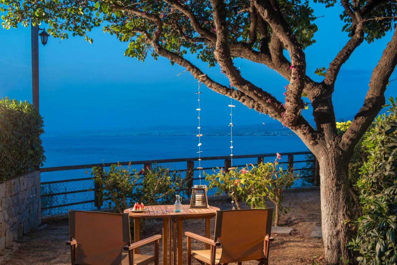 Helidoni Hill Seaview Family Villa Palaiokastro  エクステリア 写真