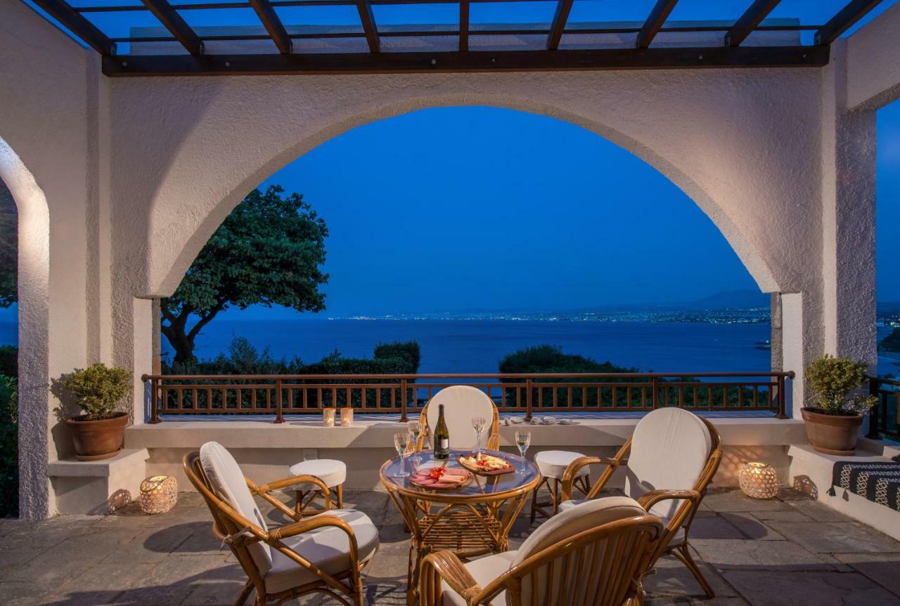 Helidoni Hill Seaview Family Villa Palaiokastro  エクステリア 写真